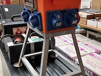 2x verdeelkast met krachtstroom met transportkist - afbeelding 9 van  12