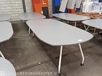 2x vergadertafel 240cm - afbeelding 1 van  4