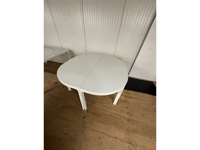 2x vergadertafel en bureautafel, ikea, wit - afbeelding 2 van  6
