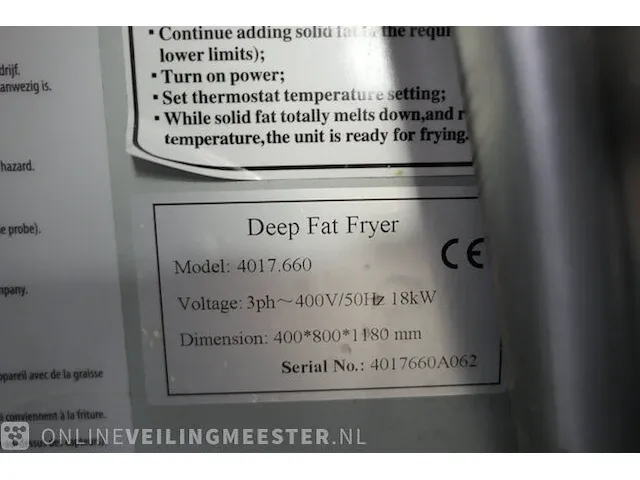 2x verrijdbare dubbele frituur profinox, 4017.600 - afbeelding 7 van  18
