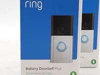2x videodeurbel ring, battery doorbell plus - afbeelding 2 van  7