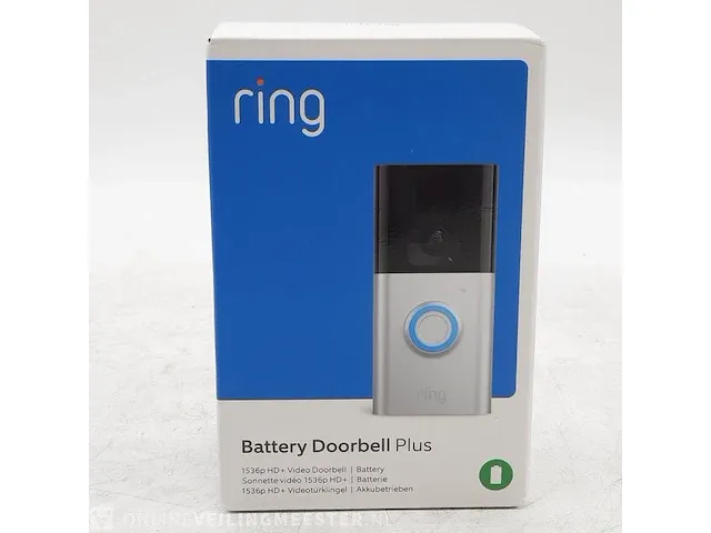 2x videodeurbel ring, battery doorbell plus - afbeelding 6 van  7