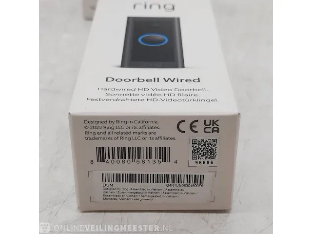 2x videodeurbel ring, doorbell wired - afbeelding 5 van  5