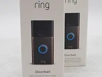 2x videodeurbel ring, doorbell - afbeelding 1 van  5