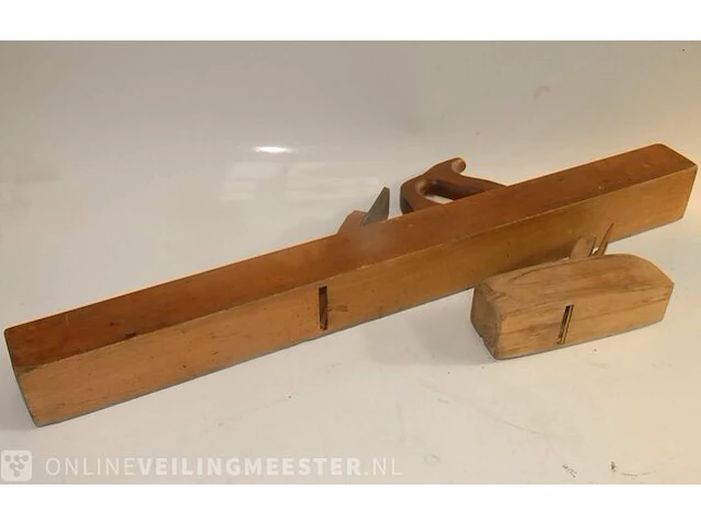 2x vintage nooitgedacht houtschaven - afbeelding 3 van  3