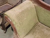 2x vintage sofa en 2x vintage stoel - afbeelding 4 van  25