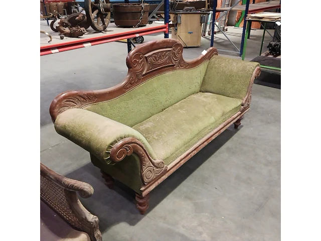 2x vintage sofa en 2x vintage stoel - afbeelding 5 van  25