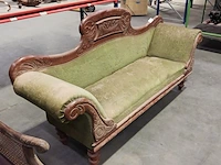 2x vintage sofa en 2x vintage stoel - afbeelding 5 van  25