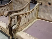 2x vintage sofa en 2x vintage stoel - afbeelding 9 van  25