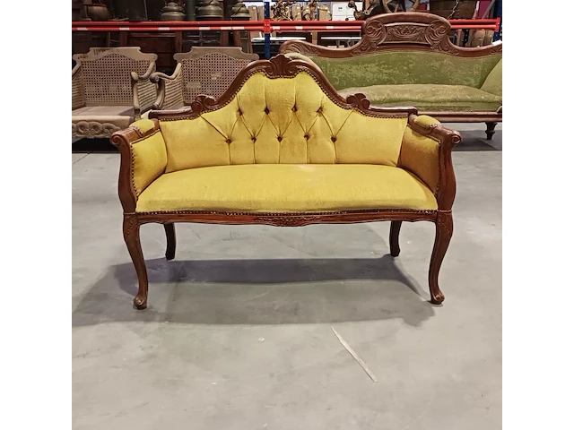 2x vintage sofa en 2x vintage stoel - afbeelding 16 van  25