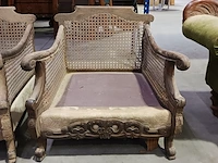 2x vintage sofa en 2x vintage stoel - afbeelding 7 van  25