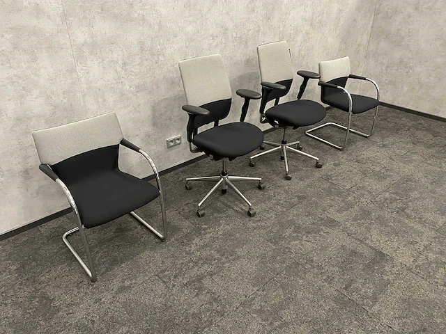 2x vitra - bureaustoel, 2x vitra conferentiestoel - afbeelding 9 van  17