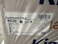 2x vliesgevelplaat 1200x600x20mm rd:0,95 24p/pak kingspan, kooltherm k15 resol - afbeelding 3 van  3