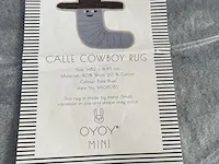 2x vloerkleed oyoy, calle cowboy rug, pale blue - afbeelding 2 van  3