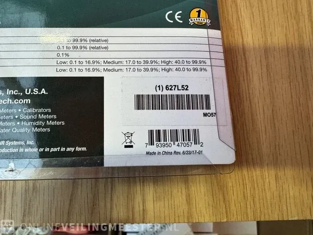 2x vochtmeter extech, mo57 - afbeelding 3 van  3