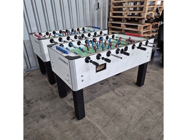 2x voetbaltafel, buckshot, premier-5000 - afbeelding 1 van  11