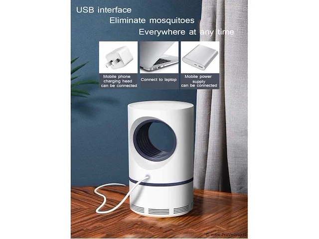 2x vortex zuigkracht verdelgingslamp - afbeelding 7 van  8