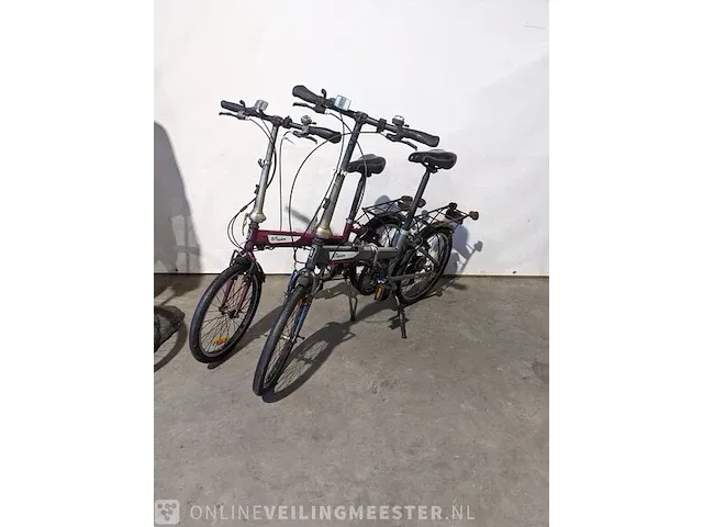 2x vouwfiets b-twin, hoptown - afbeelding 1 van  16