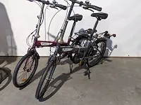 2x vouwfiets b-twin, hoptown - afbeelding 1 van  16