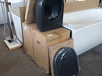 2x wandcloset, clou, hammock, matzwart - afbeelding 1 van  8