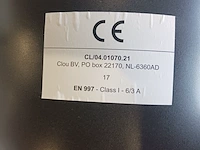 2x wandcloset, clou, hammock, matzwart - afbeelding 5 van  8