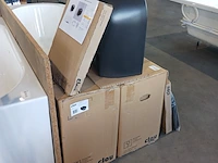 2x wandcloset, clou, hammock, matzwart - afbeelding 8 van  8