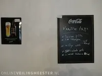2x wanddecoratie en krijtbord - afbeelding 1 van  4
