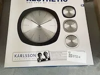 2x wandklok karlsson, aestathic