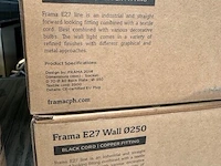 2x wandlamp en 3x hanglamp frama - afbeelding 5 van  6