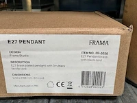 2x wandlamp en 3x hanglamp frama - afbeelding 6 van  6