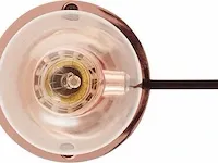 2x wandlamp frama, e27 wall, black cord brass fitting - afbeelding 1 van  4
