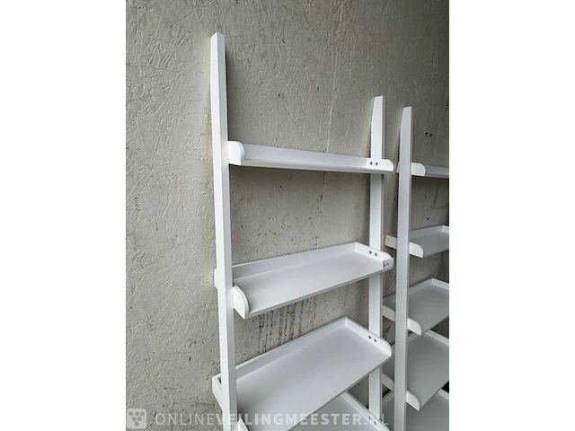 2x wandstelling, wit - afbeelding 5 van  6