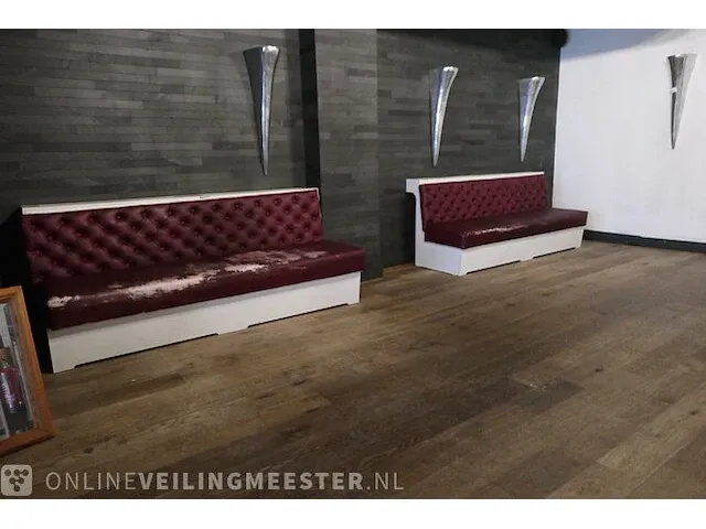 2x wandzitbank - afbeelding 1 van  9