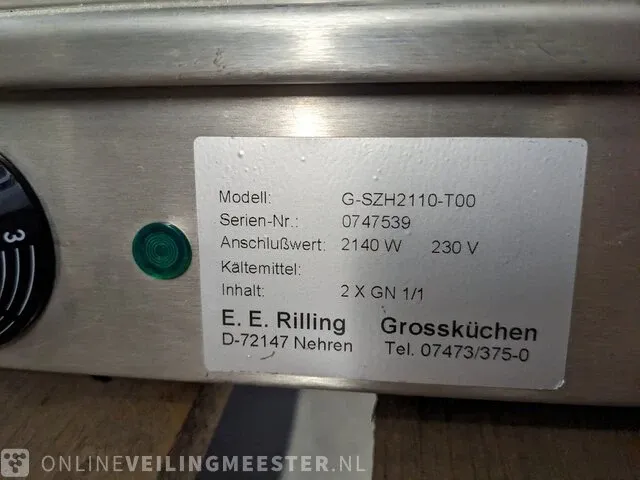 2x warmhoud vitrine rilling, g-szh21110-t00 - afbeelding 8 van  10
