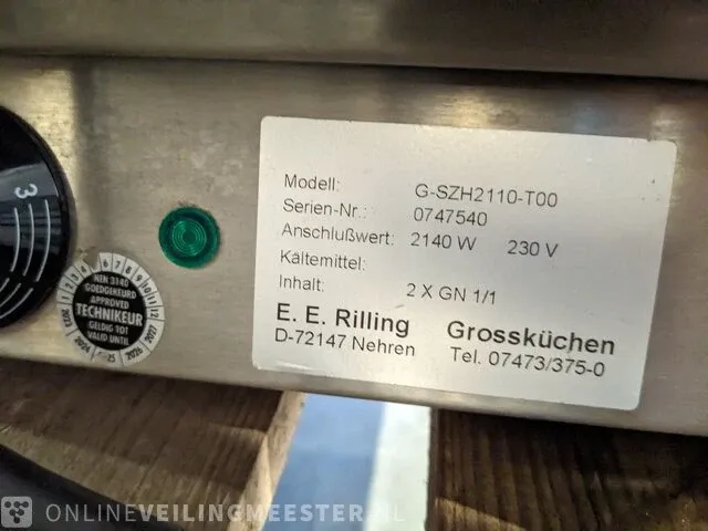 2x warmhoud vitrine rilling, g-szh21110-t00 - afbeelding 10 van  10