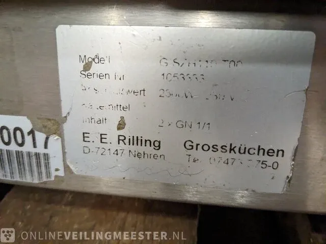 2x warmhoud vitrine rilling, g-szh21110-t00 - afbeelding 6 van  10