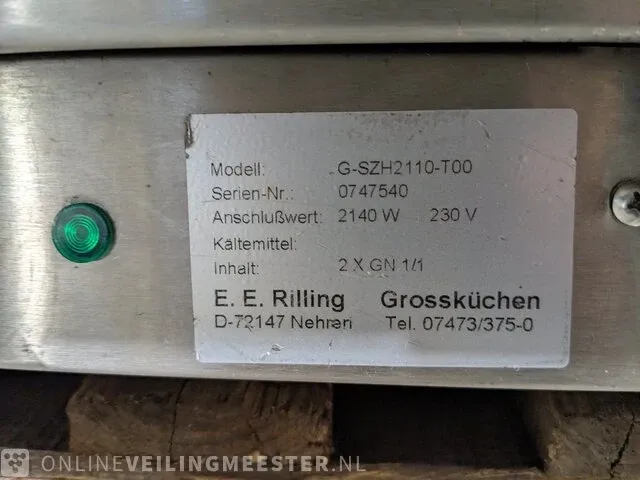 2x warmhoud vitrine rilling, g-szh21110-t00 - afbeelding 5 van  9