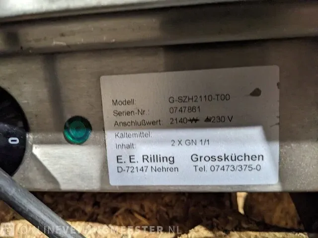 2x warmhoud vitrine rilling, g-szh21110-t00 - afbeelding 8 van  9