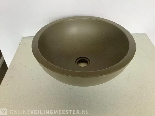 2x waskom rond donker grijs - afbeelding 1 van  1