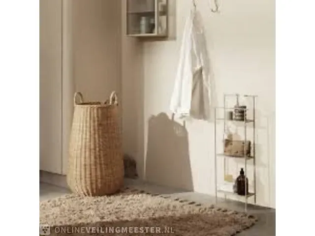 2x wasmand ferm living, braided laundy basket - afbeelding 3 van  4