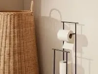 2x wasmand ferm living, braided laundy basket - afbeelding 4 van  4
