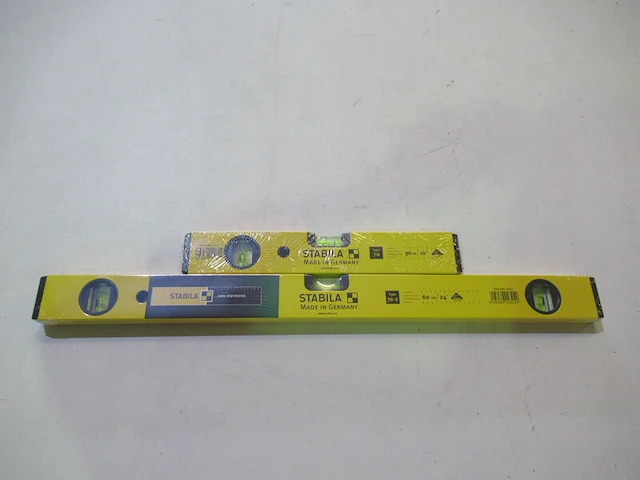2x waterpassen, stabila - afbeelding 1 van  1