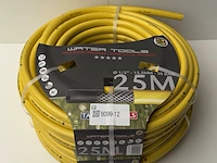 2x waterslang geel 25 meter talen - afbeelding 1 van  2