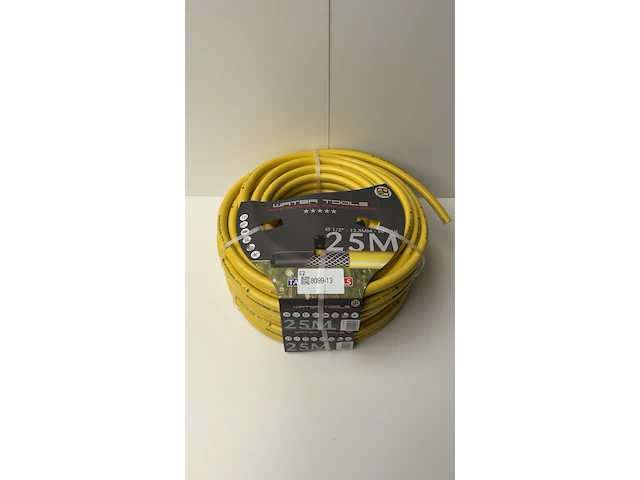 2x waterslang geel 25 meter talen - afbeelding 1 van  2