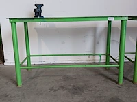 2x werkbank met bankschroef - afbeelding 3 van  15