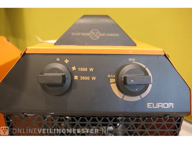 2x werkplaatkachel eurom, ek delta 3000 - afbeelding 3 van  4