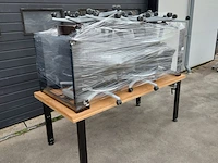 2x werktafel met 10x bureaustoel - afbeelding 4 van  10