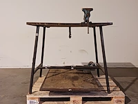 2x werktafel met bankschroef - afbeelding 4 van  12