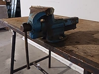 2x werktafel met bankschroef - afbeelding 10 van  12