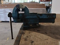 2x werktafel met bankschroef - afbeelding 11 van  12